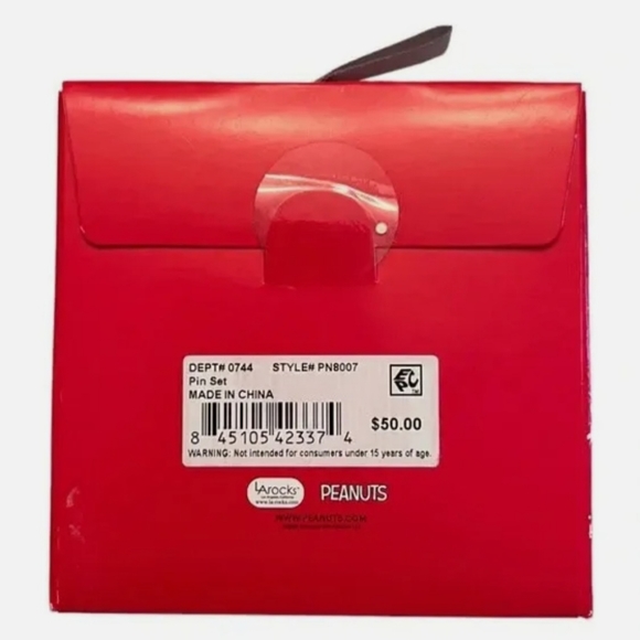 Peanuts Two-Tone Snoopy Woodstock & Red Dog House Lapel Pin Set 3 Piece New - Picture 3 of 3